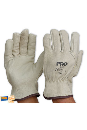 Rigger Pig Grain Leather Gloves